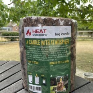 Swedish Log Candle
